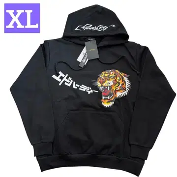Ed Hardy 에드하디 후디 타이거 tiger XL 블랙