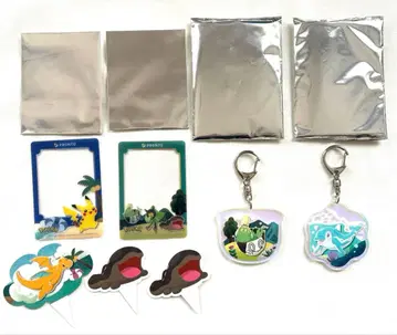 [ 포켓몬 ] 프로토 x 포켓몬 콜라보 아크릴 키링 & 클리어 카드 세트