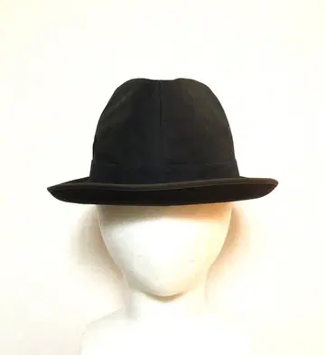 agnes b 프랑스제 중절모 블랙 햇 모자 빈티지