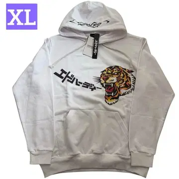 Ed Hardy 에드하디 후디 타이거 tiger XL 화이트