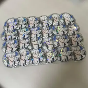 나기 세이시로 트리 빌리지 캔뱃지 24점 블루 록