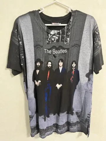 The Beatles 빈티지 티셔츠 Hanes