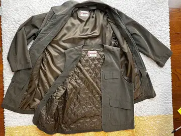 [ McGREGOR ] 카키 하프 코트 이너 세트