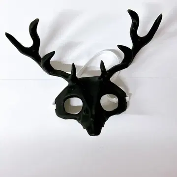 10cm 봉제 액세서리 가면 루돌프 블랙 무속성