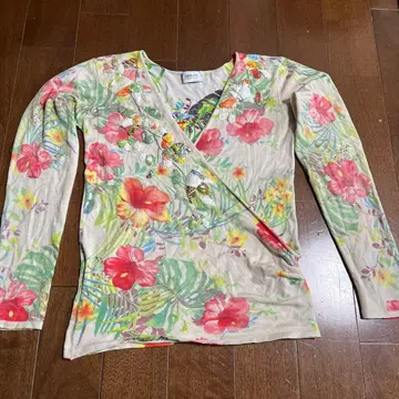 ARMANI 꽃 패턴 니트