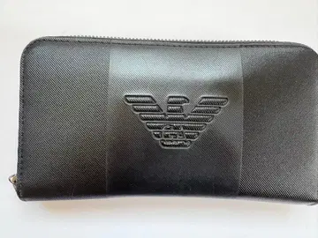 Emporio Armani 블랙 장지갑