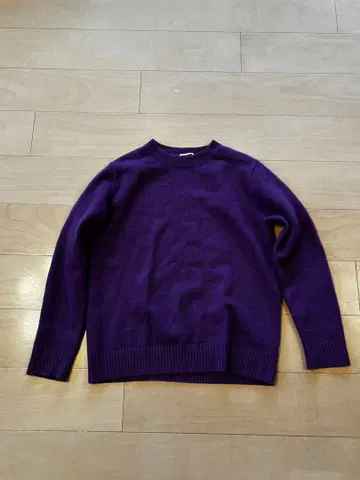 Rye tender 퍼플 니트 사이즈 1