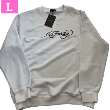 Ed Hardy 에드하디 트레이닝복 심플 로고 L 화이트