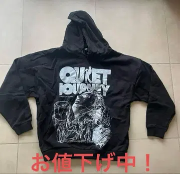 [ 스다 마사키 QUIET JOURNEY 후디 블랙 M 사이즈 ]