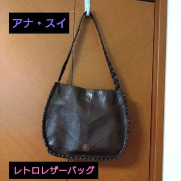 ANNA SUI 브라운 숄더백