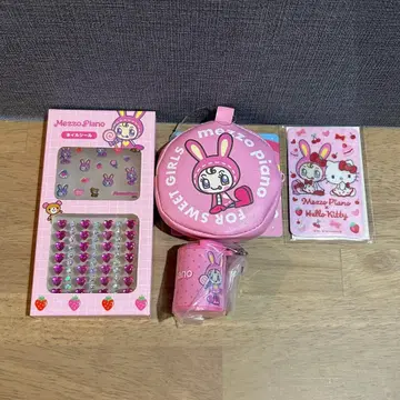 베리에 에코백 코인 실린더 네일 씰 카드 거울 4종 세트