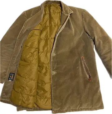 60s Eddie Bauer 에디 바우어 해돋이 택 다운 코듀로이