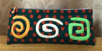 하와이안 퀼트 핸드메이드 펜 케이스 & 소품함