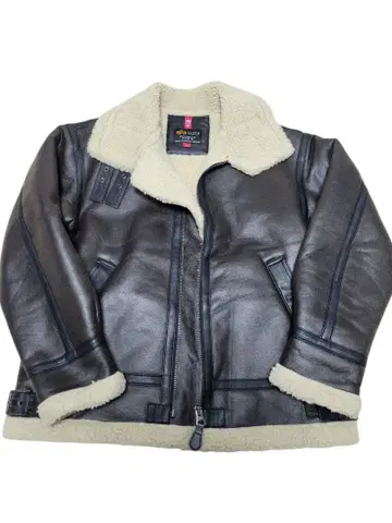 ALPHA INDUSTRIES 페이크 무스탕 자켓