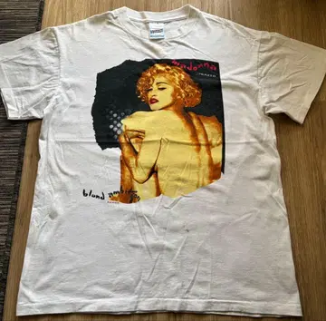 마돈나 BLOND AMBITION '90 티셔츠 L 사이즈 고품질.