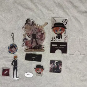 문호 스트레이독스 나카하라 츄야 아크릴 스탠드 총 6점