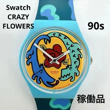 [ 초레어/작동품 ] 90s Swatch 스와치 1993년제 빈티지