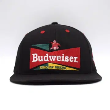 90s 데드 USA제 빈티지 버드와이저 자수 캡 라스타 기업