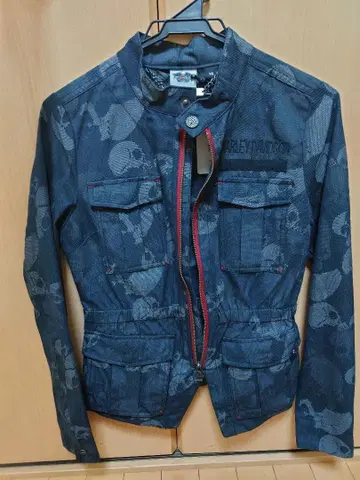 HARLEY-DAVIDSON 스컬 패턴 자켓