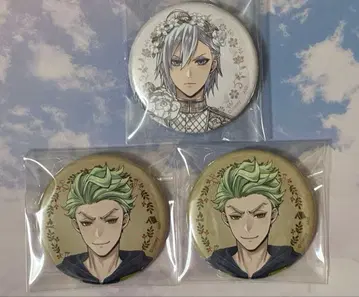 트위스테전 캔뱃지 실버 세벡 세트