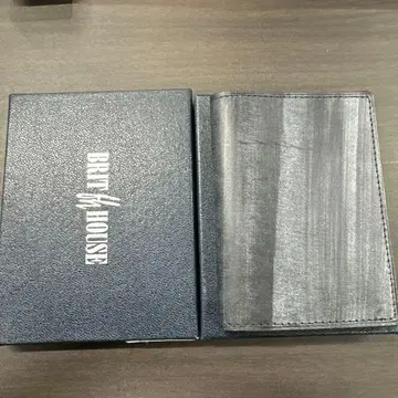 BIRTH HOUSE 네이비 가죽 명함지갑
