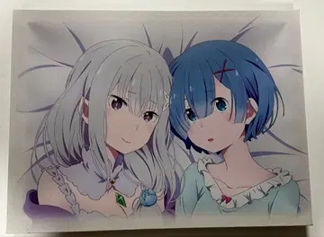 리제로 [에밀리아 & 렘] 캔버스 보드