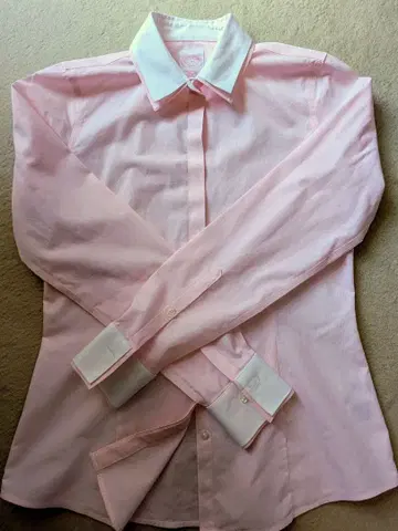 새상품급 Brooks Brothers 브룩스브라더스 핑크 클레릭 셔츠