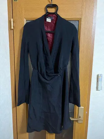 ETRO 실크 100% 카슈쿨 원피스 가디건 42