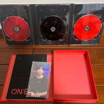 BTS MAP OF THE SOUL ON:E 3CD 포토 카드 포함