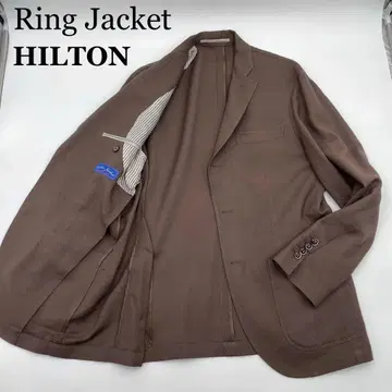 HILTON x 링자켓 테일러드 자켓 비침 봄/여름 브라운 M