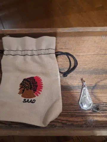 SAAD 실버제 장식 목걸이 펜던트