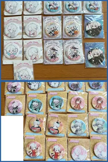 마후마후 훼미리마트 콜라보 캔뱃지 묶음 판매