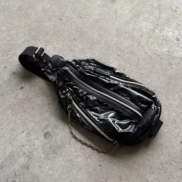 00s KATHARINE E HAMNETT chain 3zip bag