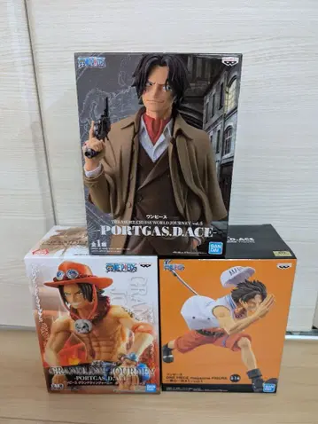 원피스 피규어 에이스 사보 5체 세트