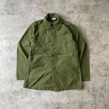 60s 미군 실물 OG-107 유틸리티 셔츠 1st