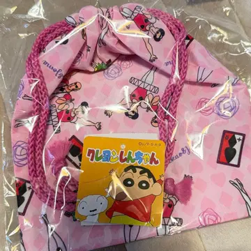 짱구는 못말려(크레용 신짱) 마카오와 조마 복조리 파우치 에코백