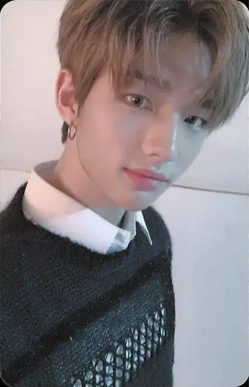 StrayKids YELLOW WOOD Hyunjin 트레이딩 카드 셀카