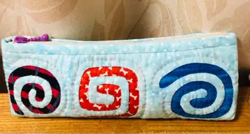 하와이안 퀼트 핸드메이드 펜 케이스 & 소품함