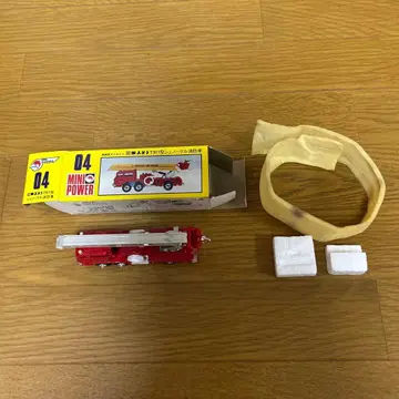 신세이 미니 파워 다이캐스트 미쓰비시 후소 스노클 소방차