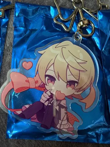 XP!A 크로스피어 츠바키 미니 캐릭터 아크릴 키링