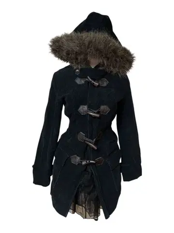 레어 CECIL McBEE y2k 헤이세이 갸루 퍼 코듀로이 고딕