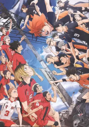 도호 애니메이션 팜플렛 극장판 하이큐!! 쓰레기장의 결전 2024년