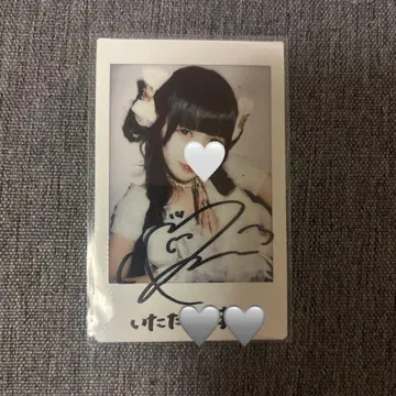 화이트 사키 리코 PrettyChuu 폴라로이드