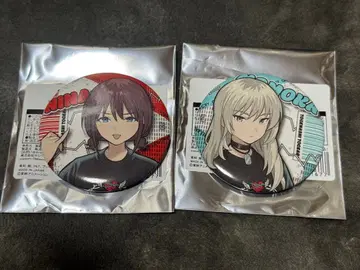 걸즈 밴드 크라이 박동의 미래 캔뱃지 니나&모모카