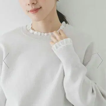 어반 리서치 프릴 디자인 시어 티셔츠