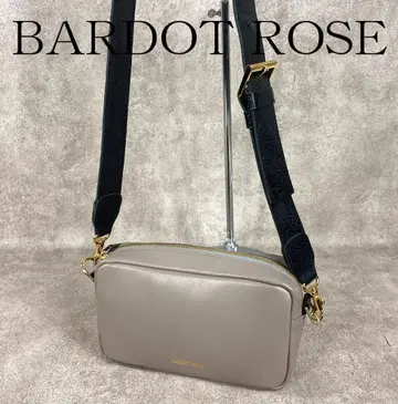 [ 컨디션 최상 ] BARDOT ROSE 발도로제 소가죽 아트 숄더백