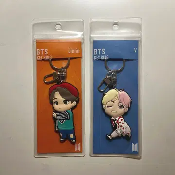 BTS TinyTAN 지민 뷔 키링