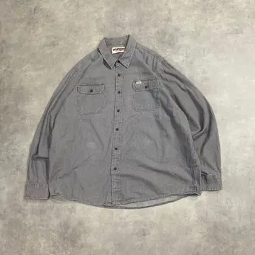 y2k archive Wrangler denim work shirt00s