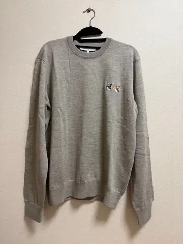 메종 키츠네 더블 폭스 헤드 메리노 레귤러 점퍼