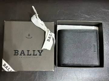 BALLY 발리 새상품 박스 포함 블랙 무지 카드 14장 이상 수납